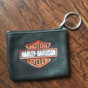 Harley-Davidson Leather Coin Key holder pouch